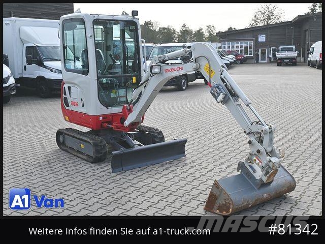 Takeuchi TB216 V2 Minibagger, Schnellwechsler Miniescavatori