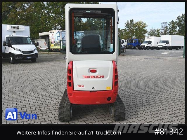 Takeuchi TB216 V2 Minibagger, Schnellwechsler Miniescavatori