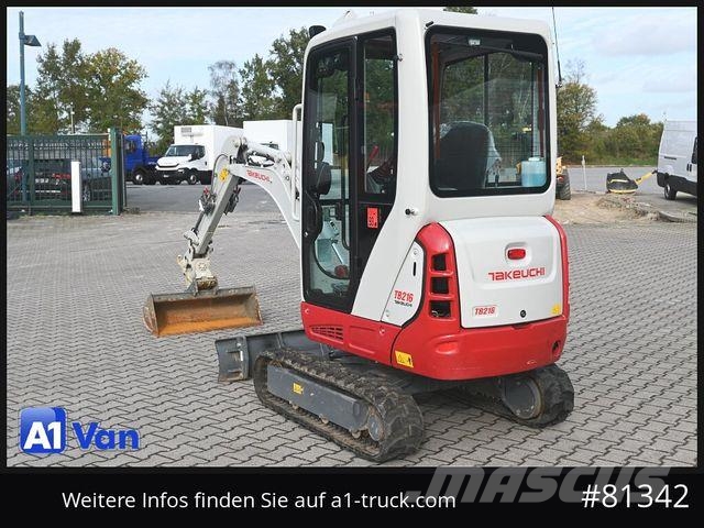 Takeuchi TB216 V2 Minibagger, Schnellwechsler Miniescavatori