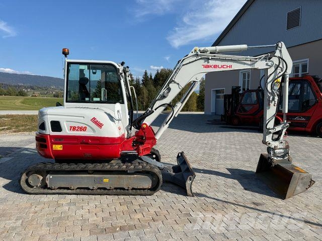 Takeuchi TB260 mit Powertilt حفارات صغيرة أقل من 7 طن (حفارات صغيرة)