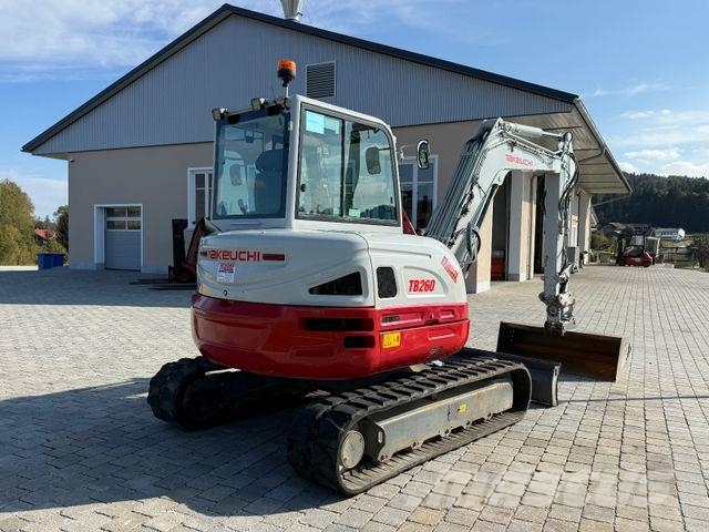 Takeuchi TB260 mit Powertilt حفارات صغيرة أقل من 7 طن (حفارات صغيرة)