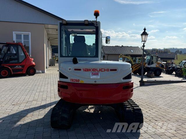 Takeuchi TB260 mit Powertilt حفارات صغيرة أقل من 7 طن (حفارات صغيرة)