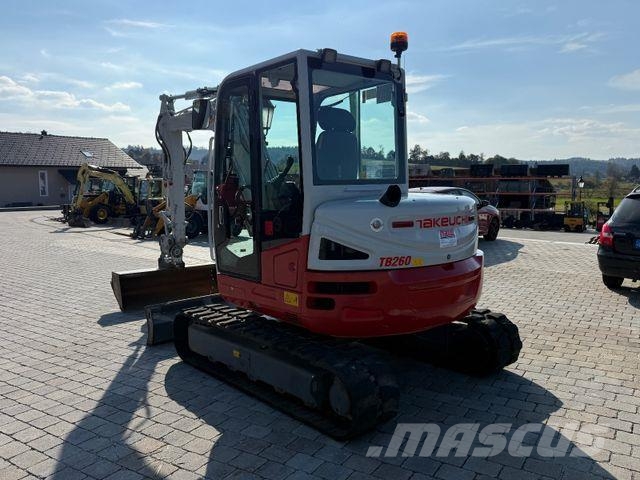 Takeuchi TB260 mit Powertilt حفارات صغيرة أقل من 7 طن (حفارات صغيرة)