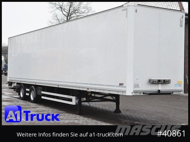 Talson F 1227, Möbelkoffer, Lenkachse, LBW, Ladebordwan Semirremolques de carrocería de cajas