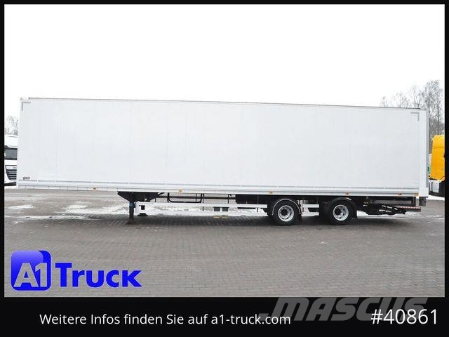 Talson F 1227, Möbelkoffer, Lenkachse, LBW, Ladebordwan Semirremolques de carrocería de cajas