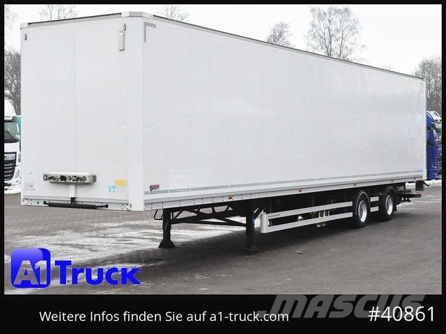 Talson F 1227, Möbelkoffer, Lenkachse, LBW, Ladebordwan Semirremolques de carrocería de cajas