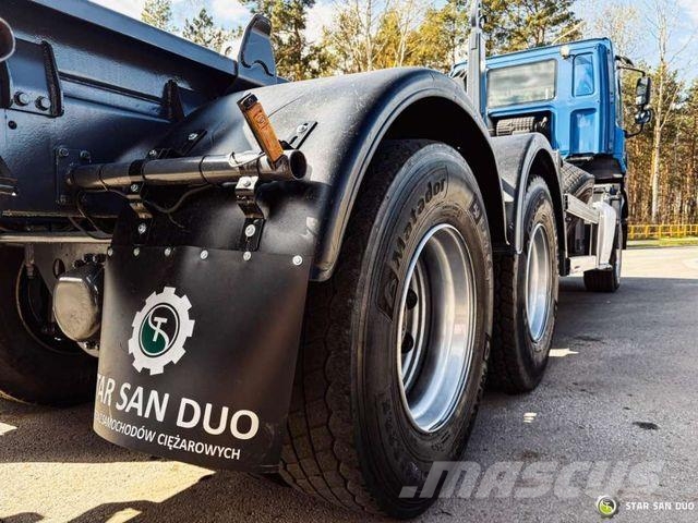 Tatra T158 PHOENIX 6x6 Euro 6 Treileri ar āķi