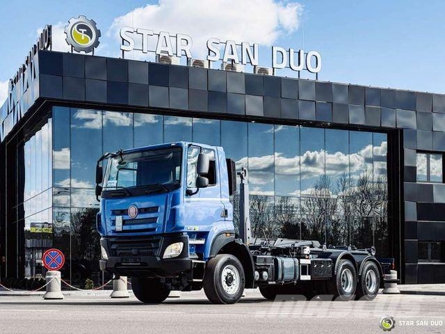 Tatra T158 PHOENIX 6x6 Euro 6 Treileri ar āķi