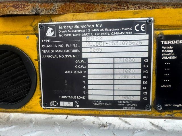Terberg BC 182/Wiesel-KAMAG/Umsetzfahrzeug شاحنات بمقصورة وهيكل