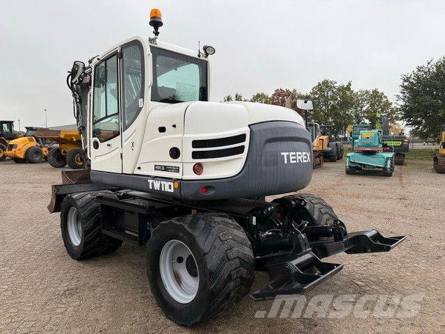 Terex TW 110, Schild, Pratzen, S.W.S, Knickausleger Excavadoras de ruedas