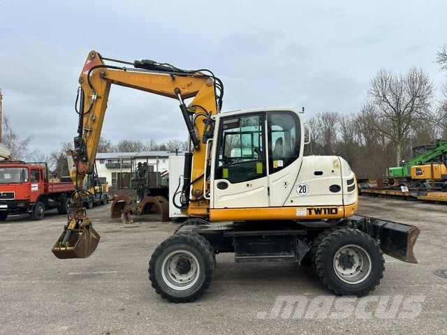 Terex TW110 VERSTELLAUSLEGER, SCHNELLWECHSLER. KLIMA Excavadoras de ruedas