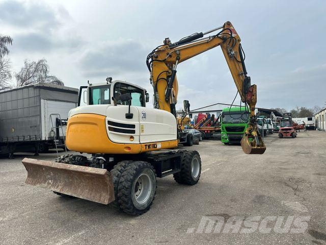 Terex TW110 VERSTELLAUSLEGER, SCHNELLWECHSLER. KLIMA Excavadoras de ruedas