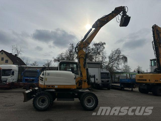 Terex TW110 VERSTELLAUSLEGER, SCHNELLWECHSLER. KLIMA Excavadoras de ruedas