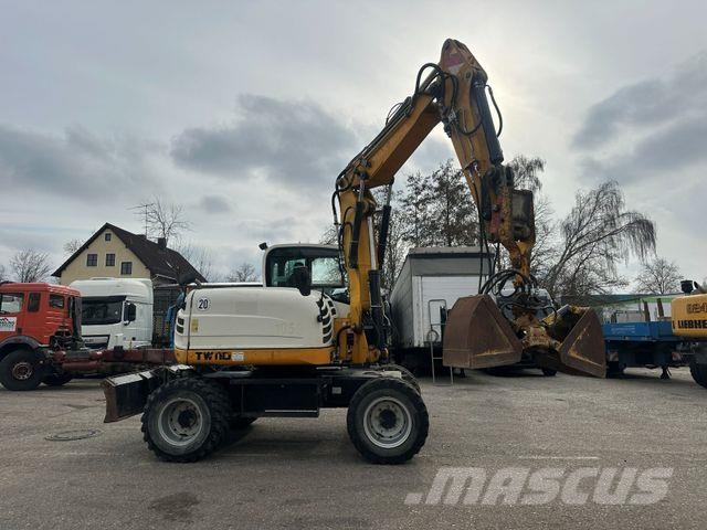 Terex TW110 VERSTELLAUSLEGER, SCHNELLWECHSLER. KLIMA Excavadoras de ruedas