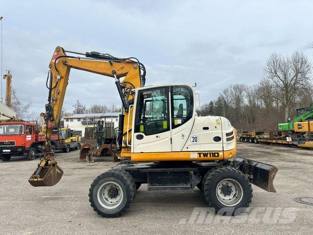 Terex TW110 VERSTELLAUSLEGER, SCHNELLWECHSLER. KLIMA Excavadoras de ruedas