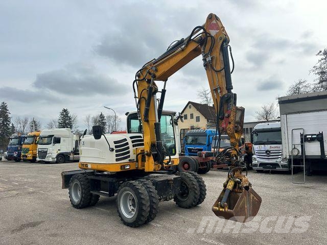 Terex TW110 VERSTELLAUSLEGER, SCHNELLWECHSLER. KLIMA Excavadoras de ruedas