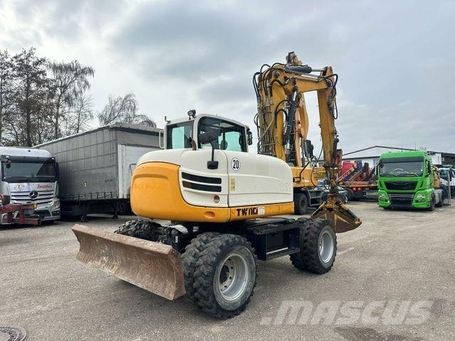 Terex TW110 VERSTELLAUSLEGER, SCHNELLWECHSLER. KLIMA Excavadoras de ruedas
