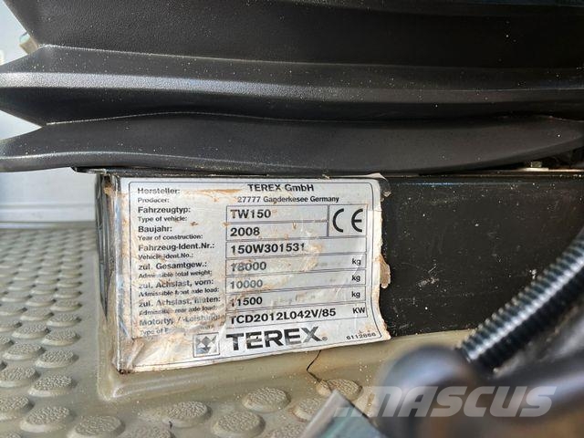 Terex TW150 Excavadoras de ruedas