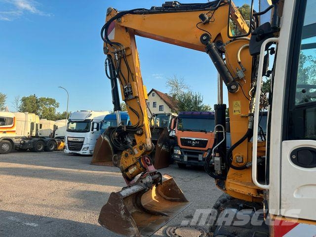 Terex TW85 VERSTELLAUSLEGER, SCHNELLW ZSA 3X LÖFFEL Ratiniai ekskavatoriai