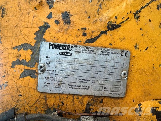 Terex TW85 VERSTELLAUSLEGER, SCHNELLW ZSA 3X LÖFFEL Ratiniai ekskavatoriai