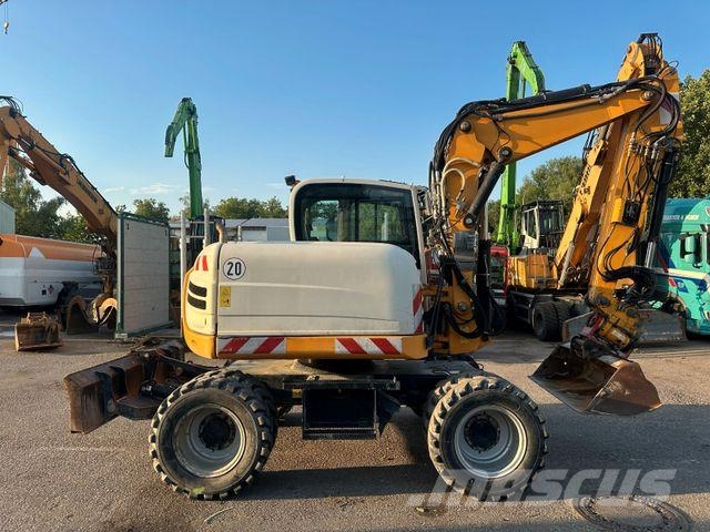 Terex TW85 VERSTELLAUSLEGER, SCHNELLW ZSA 3X LÖFFEL Ratiniai ekskavatoriai