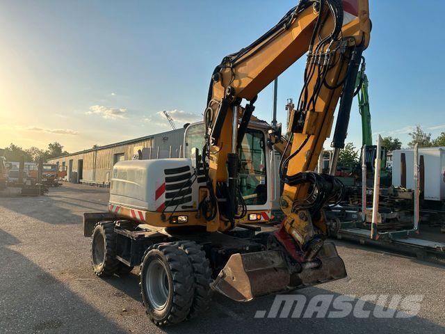 Terex TW85 VERSTELLAUSLEGER, SCHNELLW ZSA 3X LÖFFEL Ratiniai ekskavatoriai