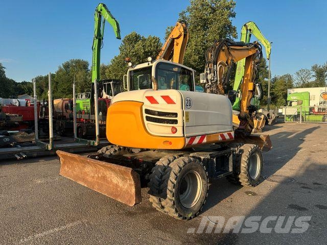 Terex TW85 VERSTELLAUSLEGER, SCHNELLW ZSA 3X LÖFFEL Ratiniai ekskavatoriai