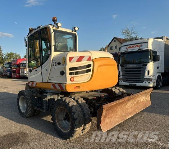 Terex TW85 VERSTELLAUSLEGER, SCHNELLW ZSA 3X LÖFFEL Ratiniai ekskavatoriai
