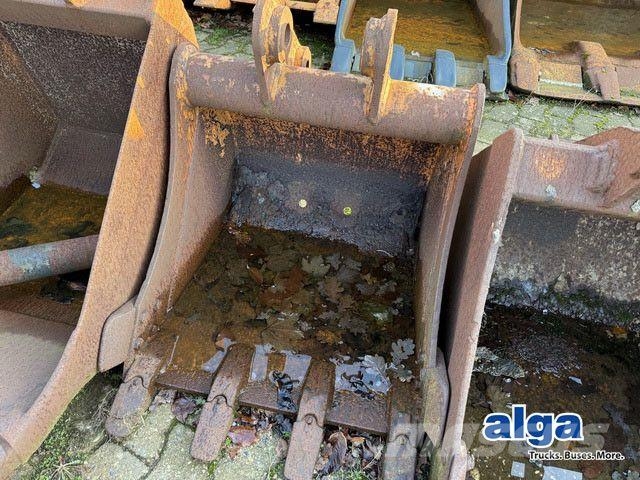  Tieflöffel, Zähne, 650mm Mini bageri <7t