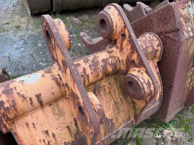 Tieflöffel, Zähne, 650mm Mini bageri <7t