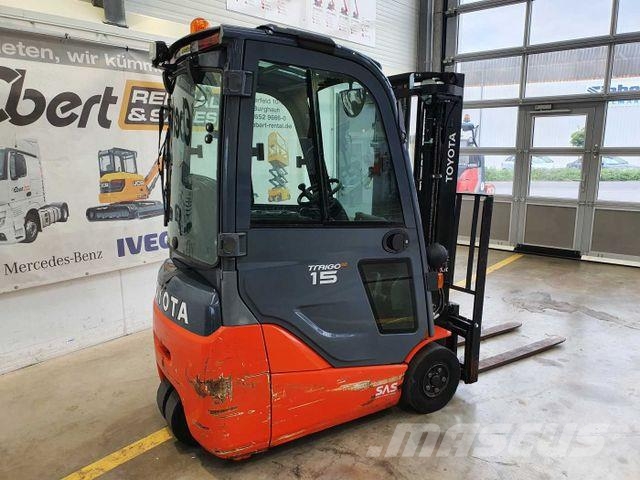 Toyota 8FBET15 / Batterie 07/2023 / HH: 4.3m! / 2.849h Електрически вилични кари-повдигачи