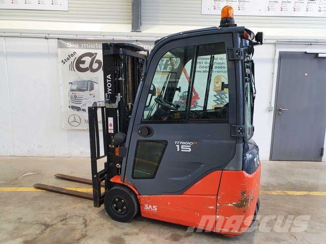 Toyota 8FBET15 / Batterie 07/2023 / HH: 4.3m! / 2.849h Електрически вилични кари-повдигачи