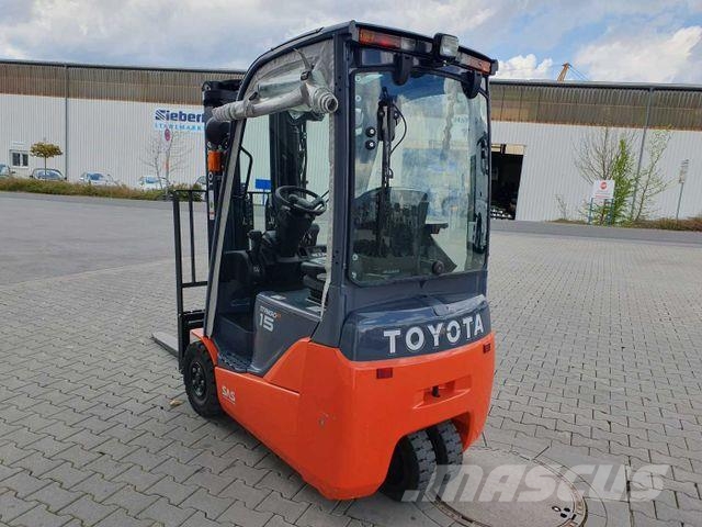 Toyota 8FBET15 / Triplex: 4.30m / nur 393h! / SS Електрически вилични кари-повдигачи
