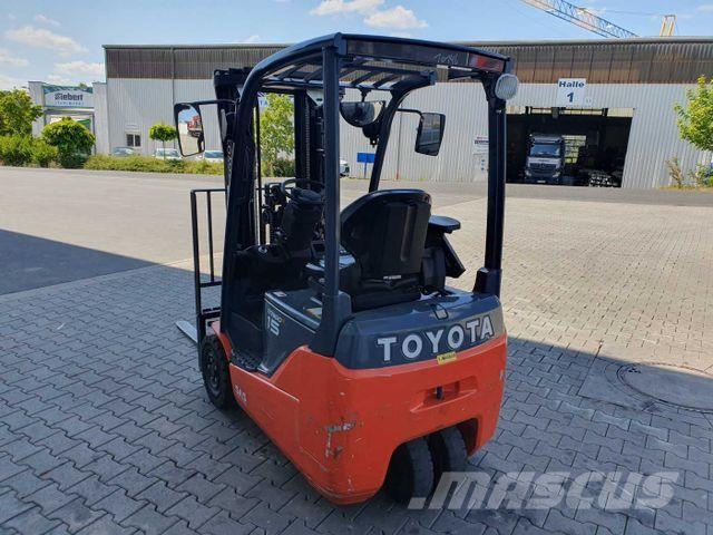 Toyota 8FBET15 / Triplex: 4.30m / nur 1.842h! / SS Електрически вилични кари-повдигачи