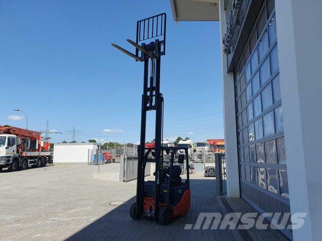 Toyota 8FBET15 / Triplex: 4.30m / nur 1.842h! / SS Електрически вилични кари-повдигачи