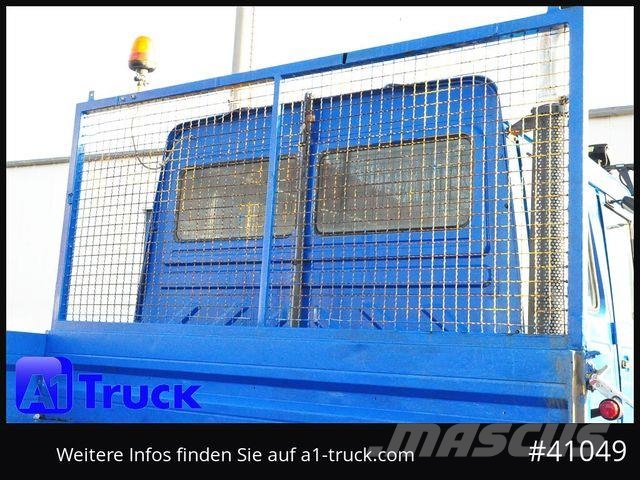 Unimog 437/25 U4000, 4x4, Pritsche, Doka, 6 Sitze Camion con sponde ribaltabili