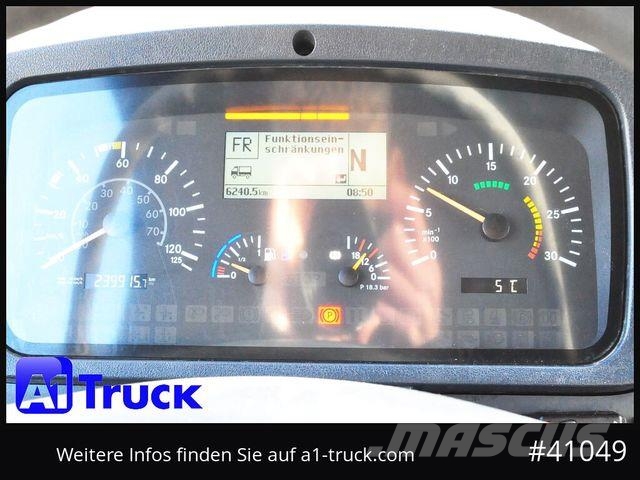 Unimog 437/25 U4000, 4x4, Pritsche, Doka, 6 Sitze Camion con sponde ribaltabili