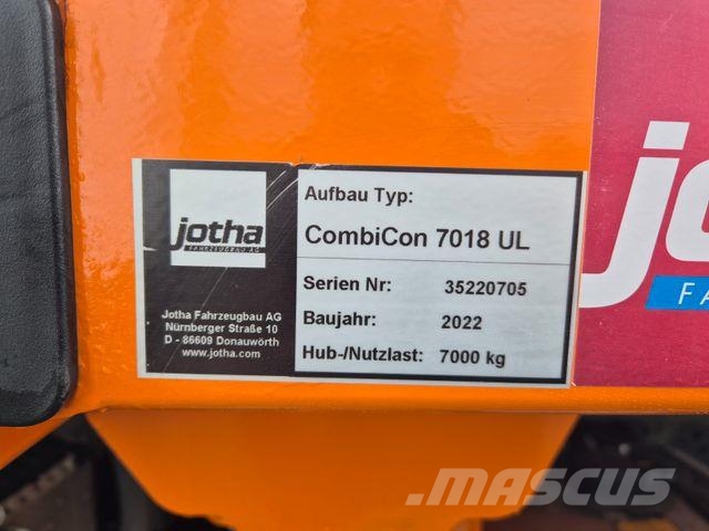 Unimog MB U530 4x4 Jotha VarioPilot Zapfwelle Hydro Camioane Demontabile