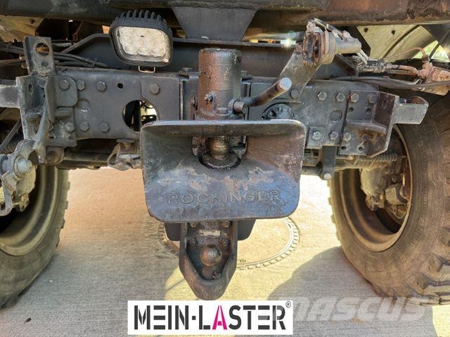 Unimog U 1100 Atlas AK 3006 nur 14.215 km-1. Hand 크레인 트럭