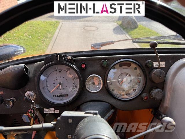 Unimog U 1100 Atlas AK 3006 nur 14.215 km-1. Hand 크레인 트럭