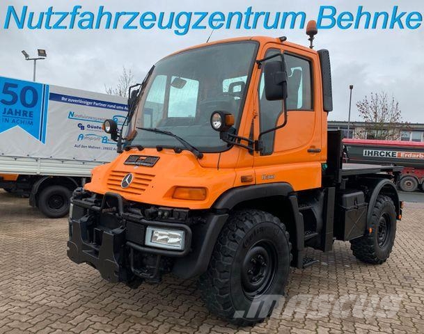 Unimog U 300 Kipper / Kommunal Ausstattung/ Hydraulik Bañeras basculantes usadas