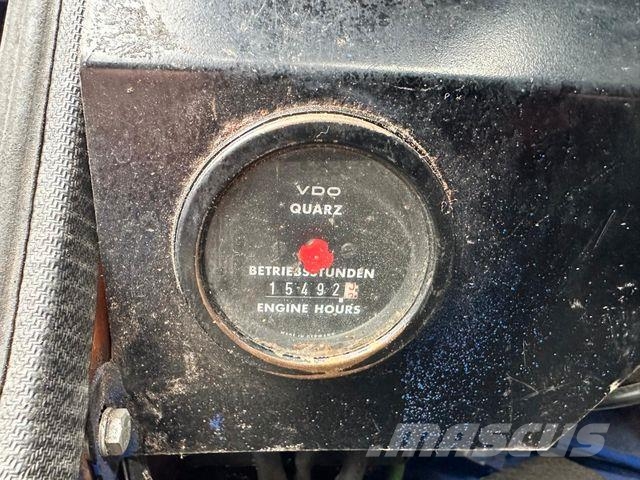 Unimog U1500 4x4 Kipper 2 Zapfwellen &amp; Hydraulik Camion ribaltabili