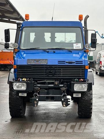 Unimog U1500 4x4 Kipper 2 Zapfwellen &amp; Hydraulik Camion ribaltabili