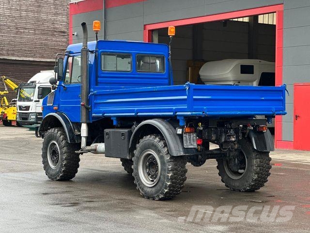 Unimog U1500 4x4 Kipper 2 Zapfwellen &amp; Hydraulik Camion ribaltabili
