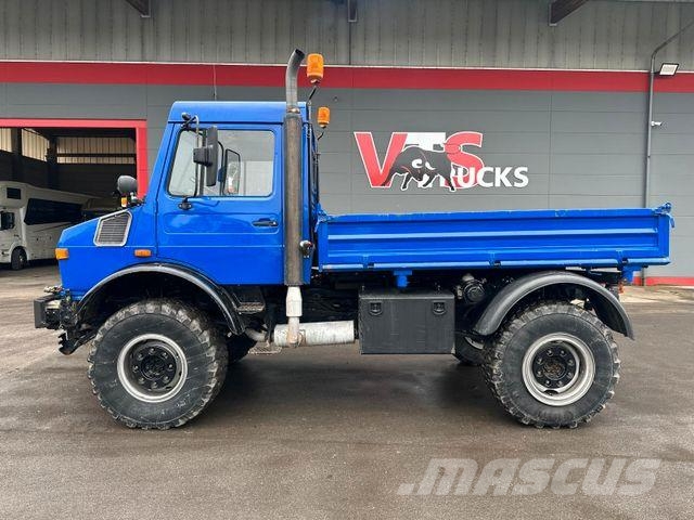 Unimog U1500 4x4 Kipper 2 Zapfwellen &amp; Hydraulik Camion ribaltabili