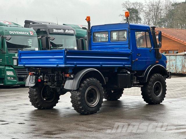 Unimog U1500 4x4 Kipper 2 Zapfwellen &amp; Hydraulik Camion ribaltabili