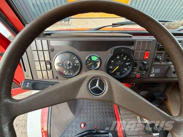 Unimog U1550 - 4x4 - Pritche-Plane - Feuerwehr - 14 TKm Pritsche & Plane