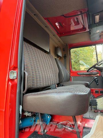 Unimog U1550 - 4x4 - Pritche-Plane - Feuerwehr - 14 TKm Pritsche & Plane
