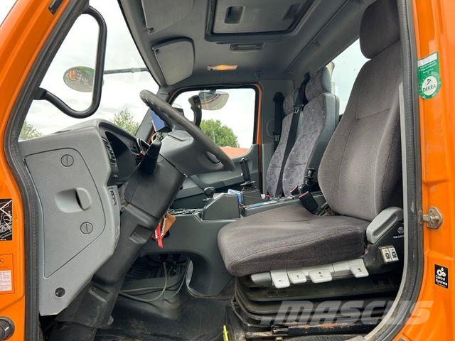 Unimog U20 / 4x4 / Kipper / Mulag Mähgerät Bañeras basculantes usadas