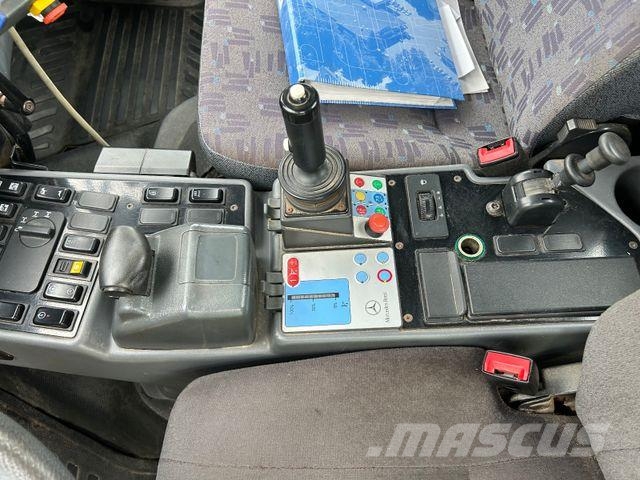 Unimog U20 / 4x4 / Kipper / Mulag Mähgerät Bañeras basculantes usadas